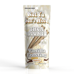 not ya son's weed pre roll vanilla frosting blunt – thca 2 pack
