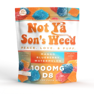 not ya son's weed disco pack – delta 8 1000 mg gummies