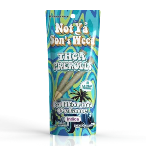 not ya son's weed pre roll california octane pre roll – thca 2 pack