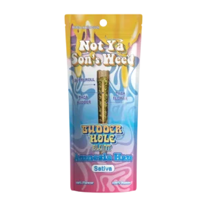 not ya son's weed pre roll amnesia haze budderhole blunt