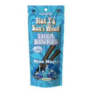 not ya son's weed pre roll blue magic blunt – thca 2 pack