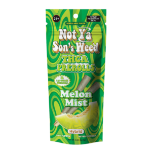 not ya son's weed pre roll melon mist pre roll – thca 2 pack