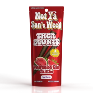 not ya son's weed pre rolls watermelon kush zkittles blunt – thca 2 pack