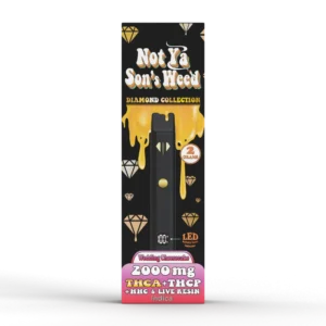 not ya son's weed wedding cheesecake – thca + thcp + hhc & live resin – 2 gram disposable